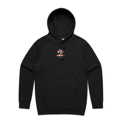 NEED MONEY 4 FERRARI - Mens Pocket Hoodie - BACK PRINT