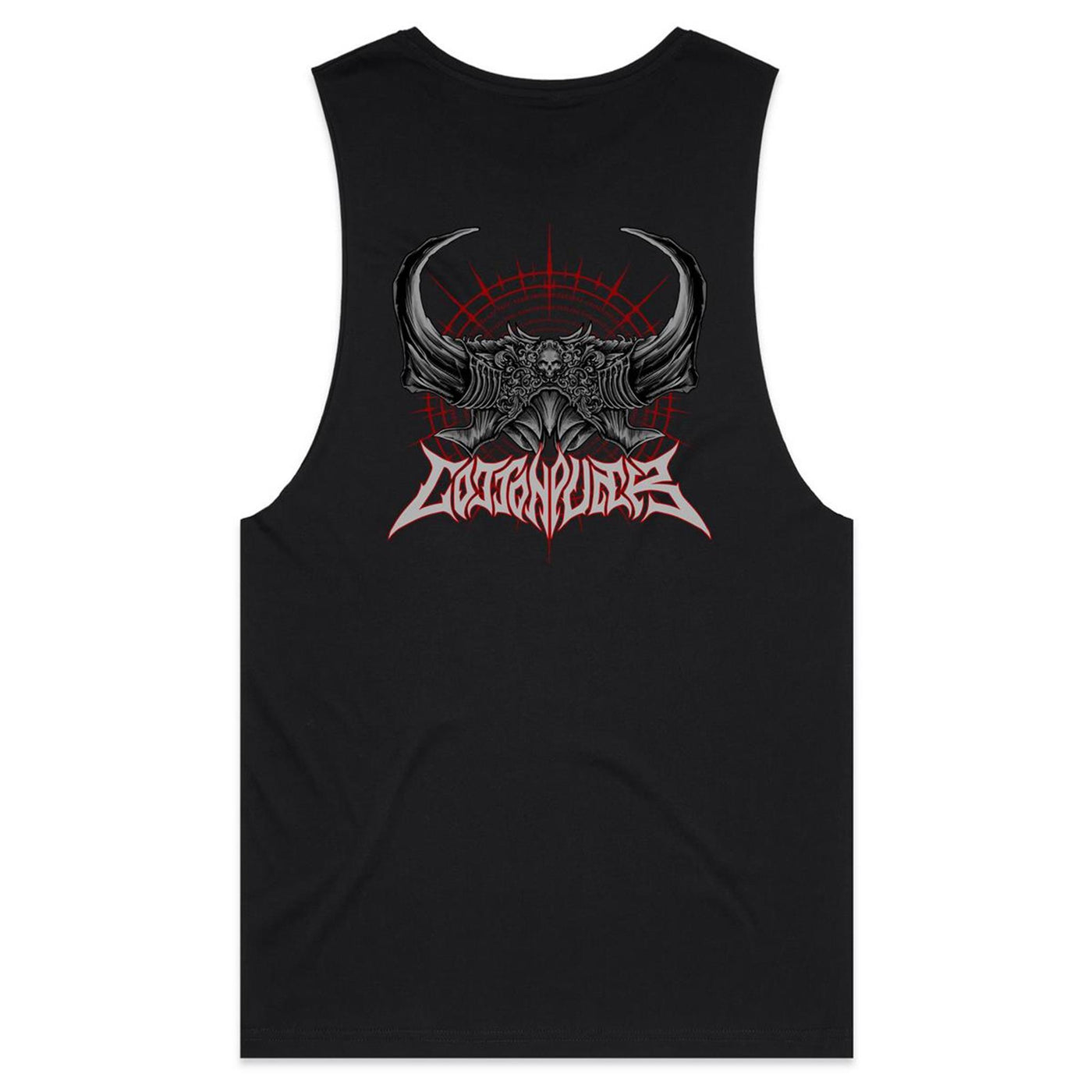 BLACK SPELL - Mens Sleeveless T-Shirt - BACK PRINT