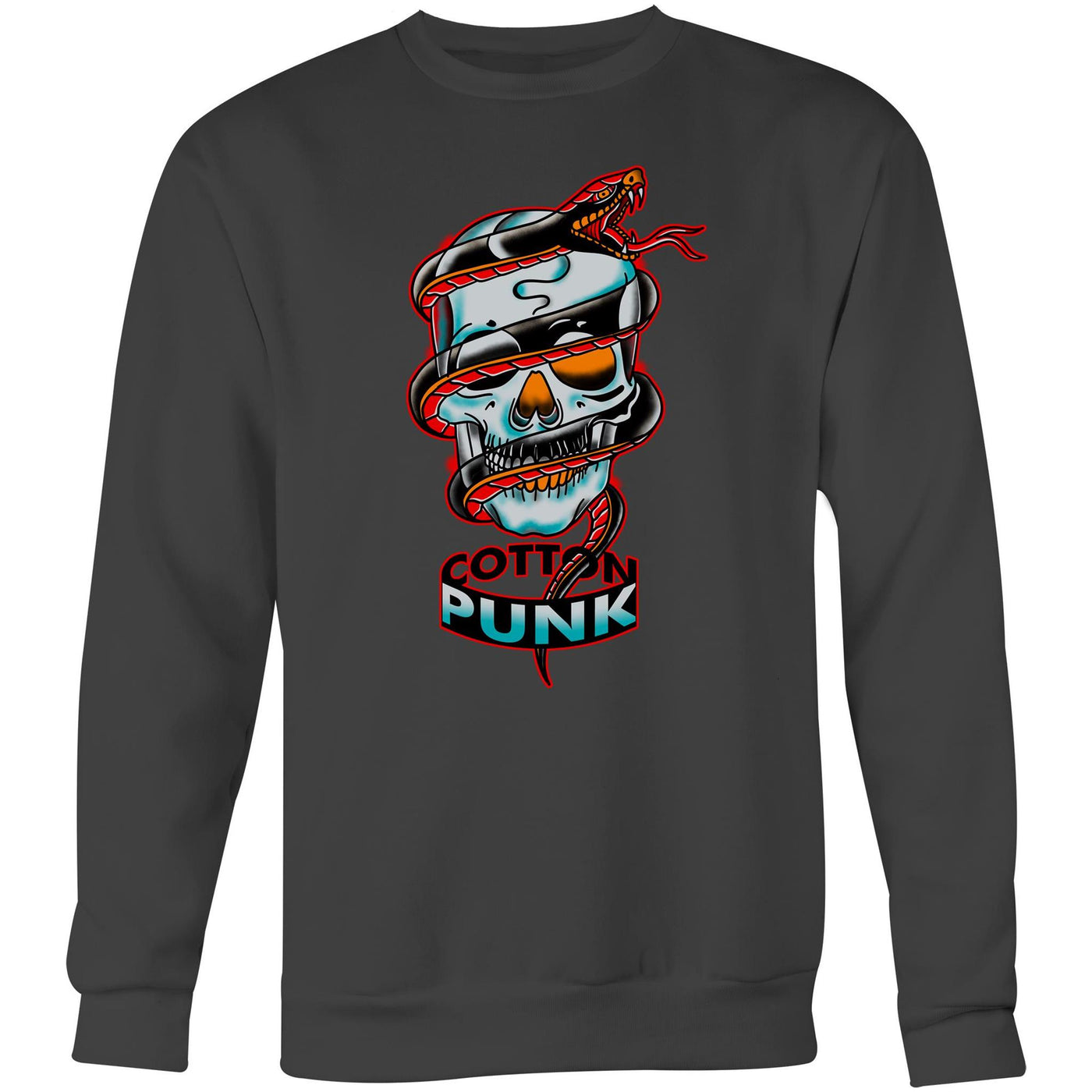 WRAPPED - Mens Sweatshirt - FRONT PRINT