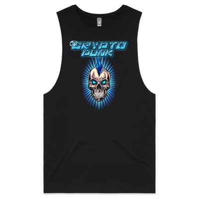 CRYPTO PUNK - Mens Sleeveless T-Shirt - FRONT PRINT