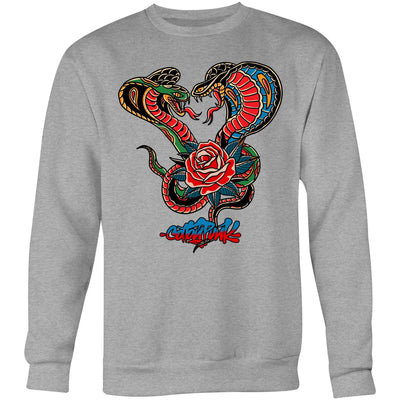 ROMANCE AIN'T DEAD - Mens Sweatshirt - FRONT PRINT