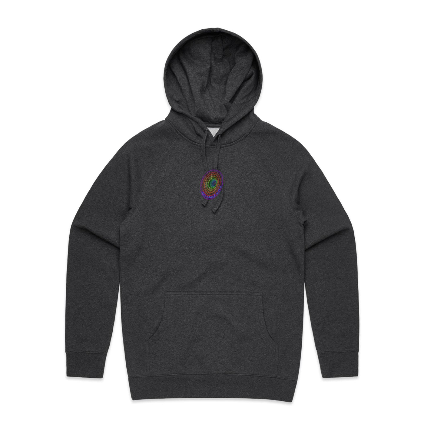 OPEN YOUR MIND - Mens Pocket Hoodie - BACK PRINT