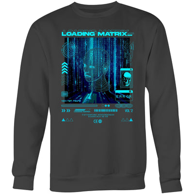 LOADING MATRIX - Mens Sweatshirt - FRONT PRINT