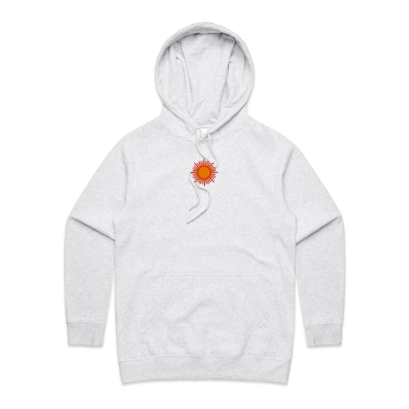 SUNSET VIBES (W) - Womens Pocket Hoodie - BACK PRINT