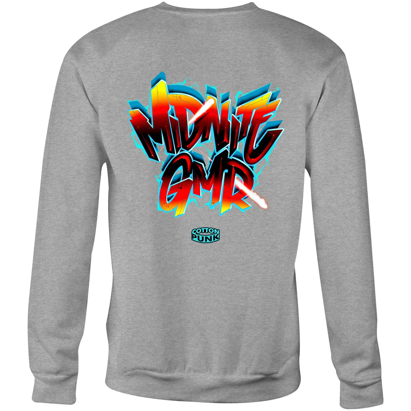 MIDNITE GMR - Mens Sweatshirt - BACK PRINT