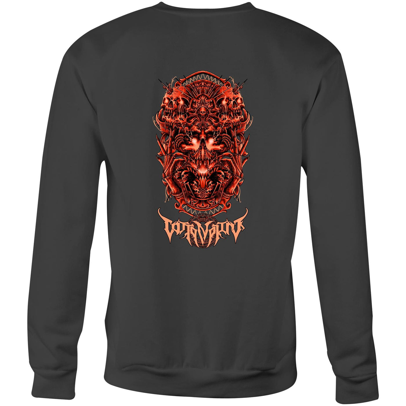 SCREAM IN THE DARK II - Mens Sweatshirt - BACK PRINT