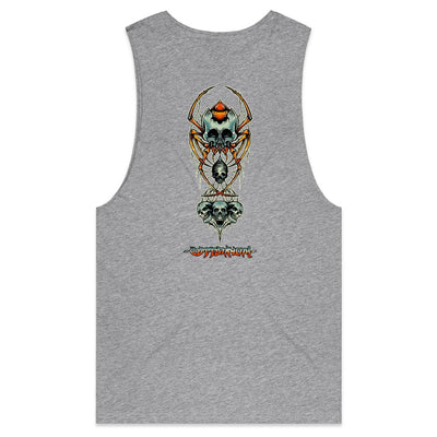 HUNTSMAN - Mens Sleeveless T-Shirt - BACK PRINT