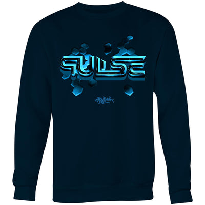 PULSE - Mens Sweatshirt - FRONT PRINT