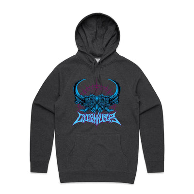 BLACK SPELL II - Mens Pocket Hoodie - FRONT PRINT