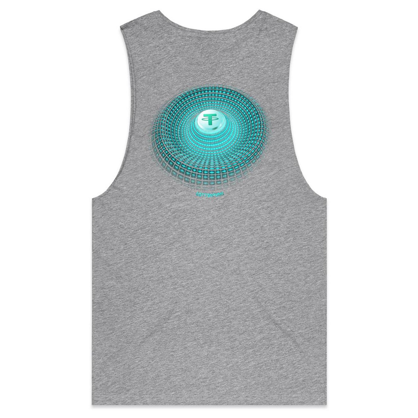 TETHER III - Mens Sleeveless T-Shirt - BACK PRINT