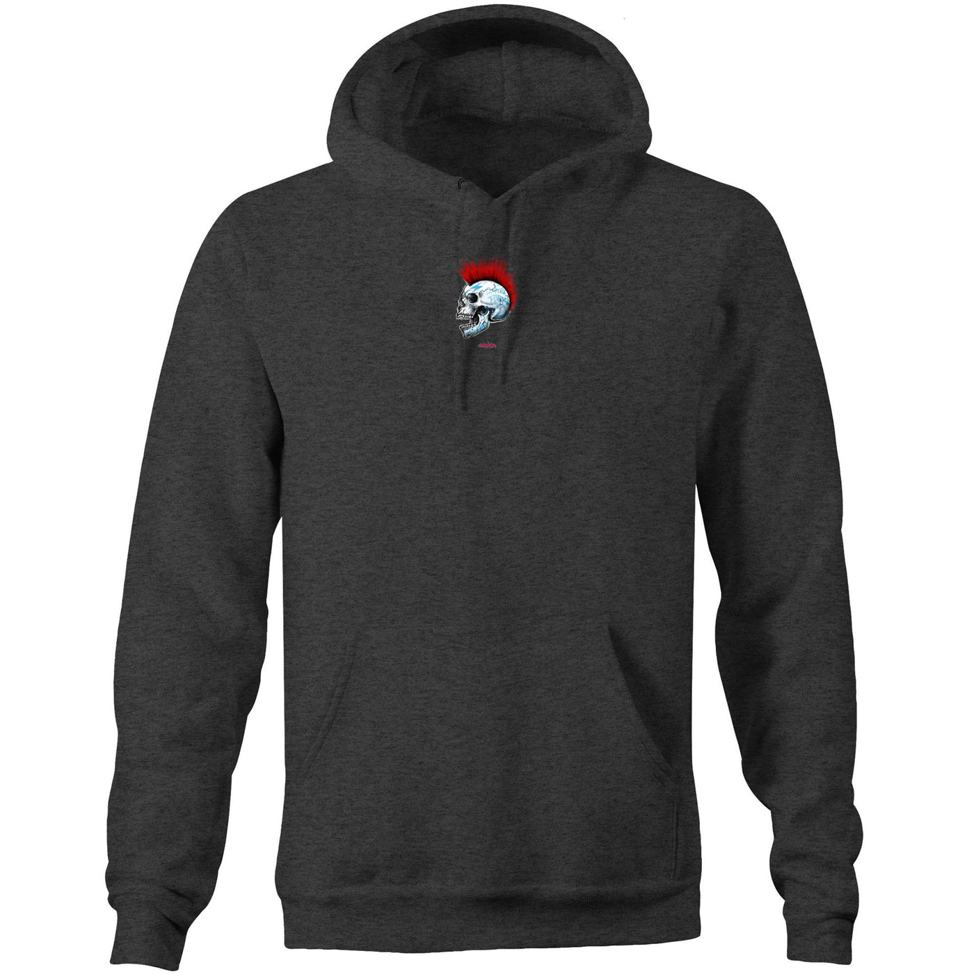 FACE 2 FACE - Mens Pocket Hoodie - BACK PRINT