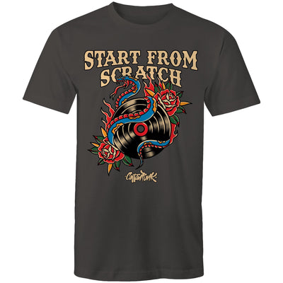 START FROM SCRATCH - Mens T-Shirt - FRONT PRINT