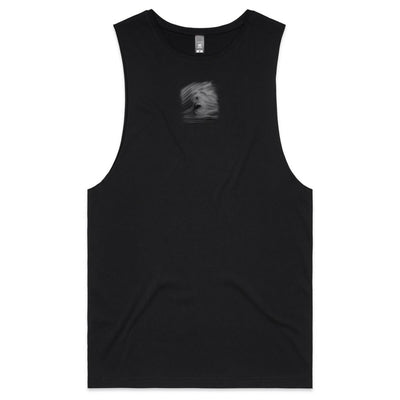 HERE'S JOHNNY - Mens Sleeveless T-Shirt - BACK PRINT