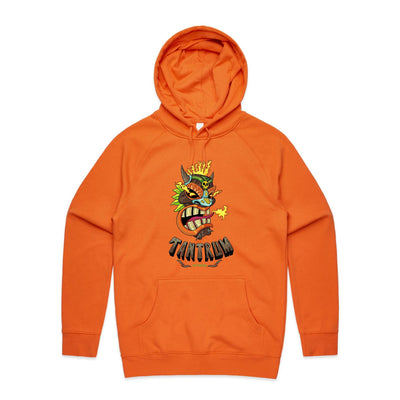 TANTRUM - Mens Pocket Hoodie - FRONT PRINT