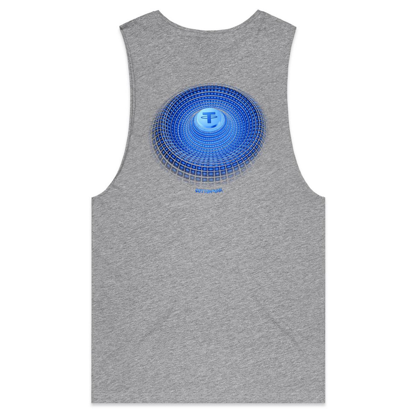 TETHER - Mens Sleeveless T-Shirt - BACK PRINT