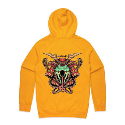 SPIRIT SNAKE - Mens Pocket Hoodie - BACK PRINT