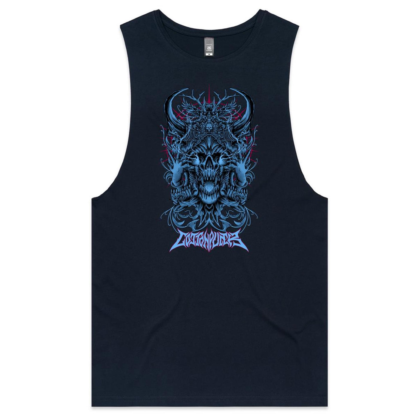 BLACK MAGIC IV - Mens Sleeveless T-Shirt - FRONT PRINT