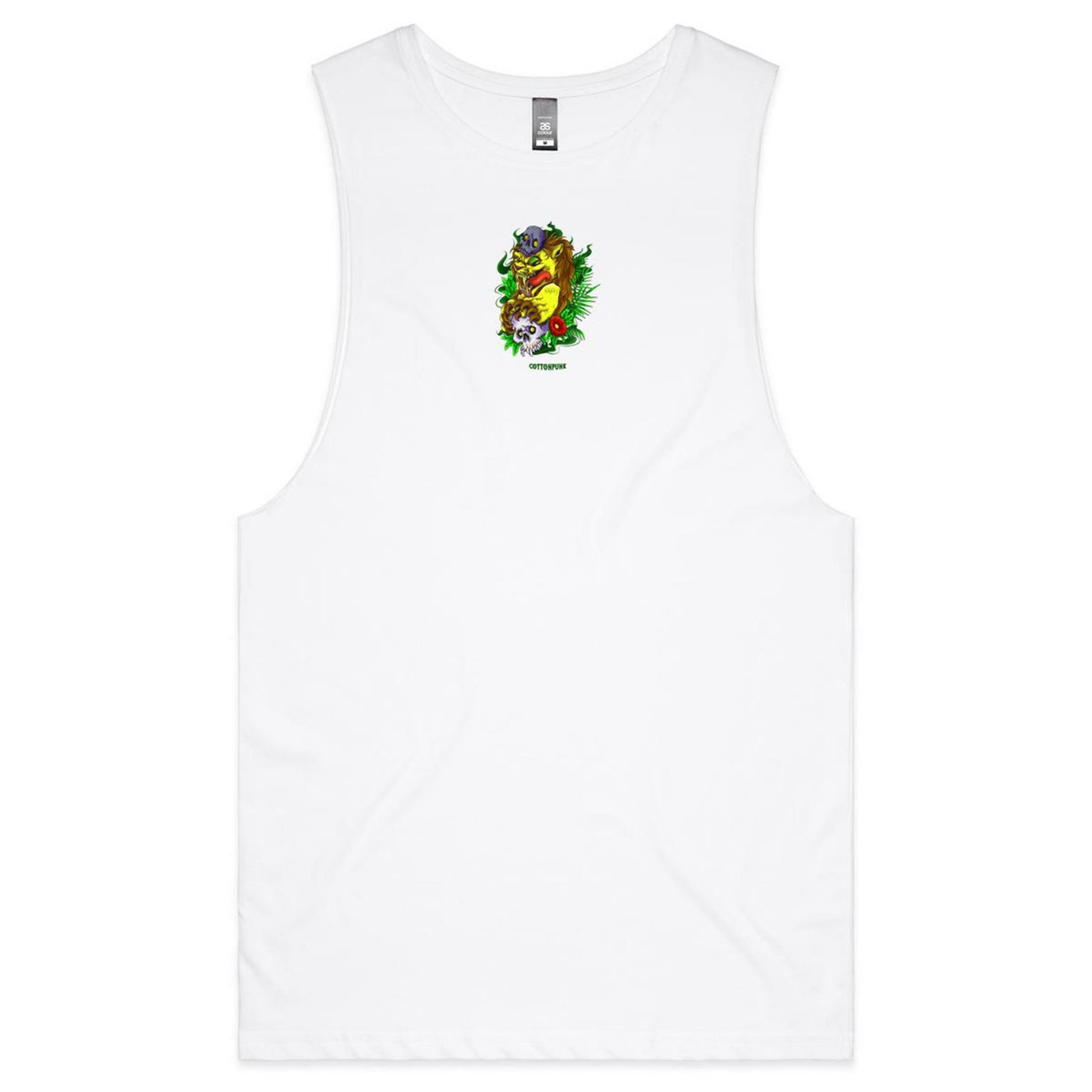 LION (R) - Mens Sleeveless T-Shirt - BACK PRINT