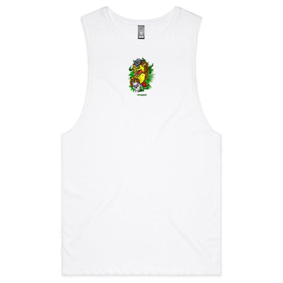 LION (R) - Mens Sleeveless T-Shirt - BACK PRINT