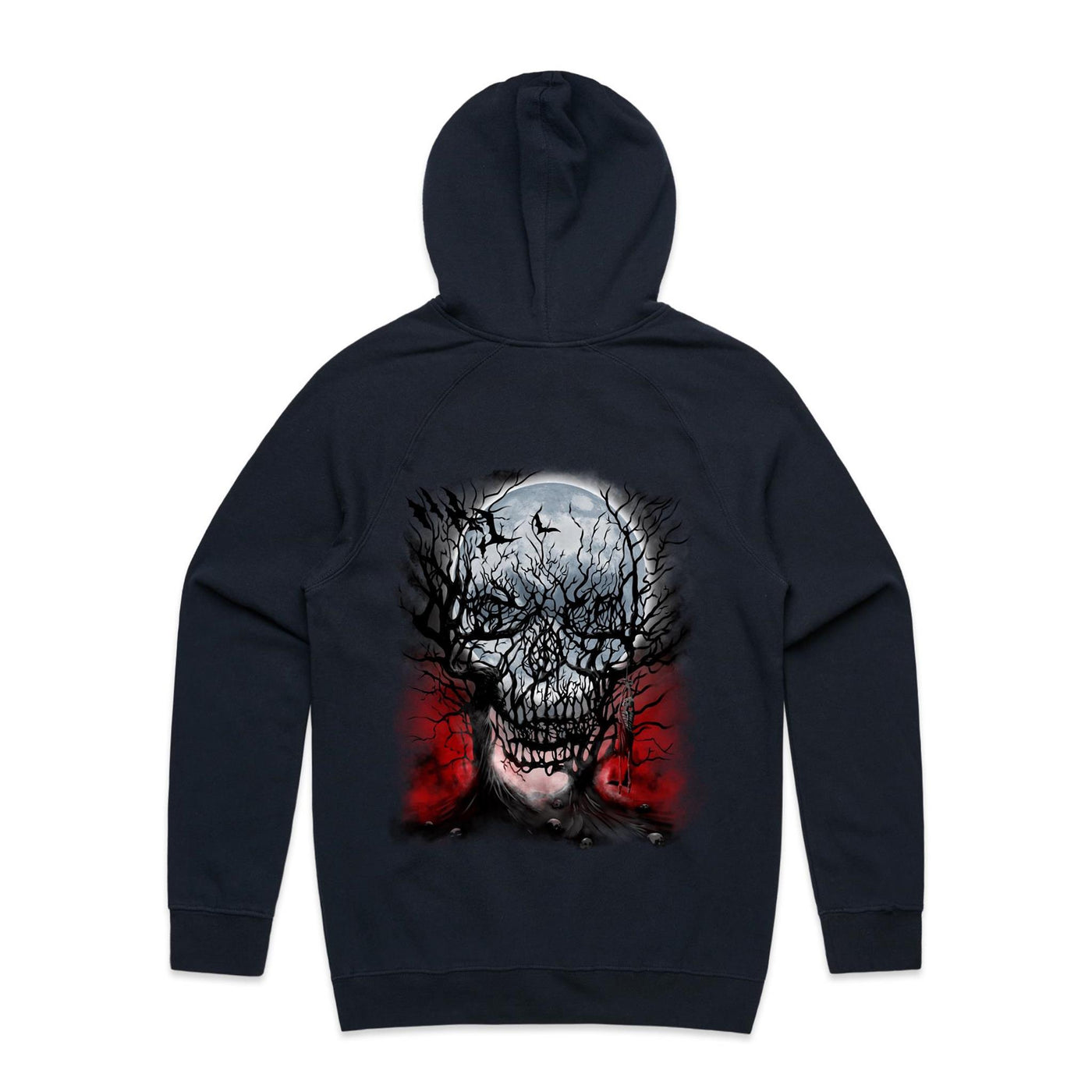 PIERCED SOUL - Mens Pocket Hoodie - BACK PRINT