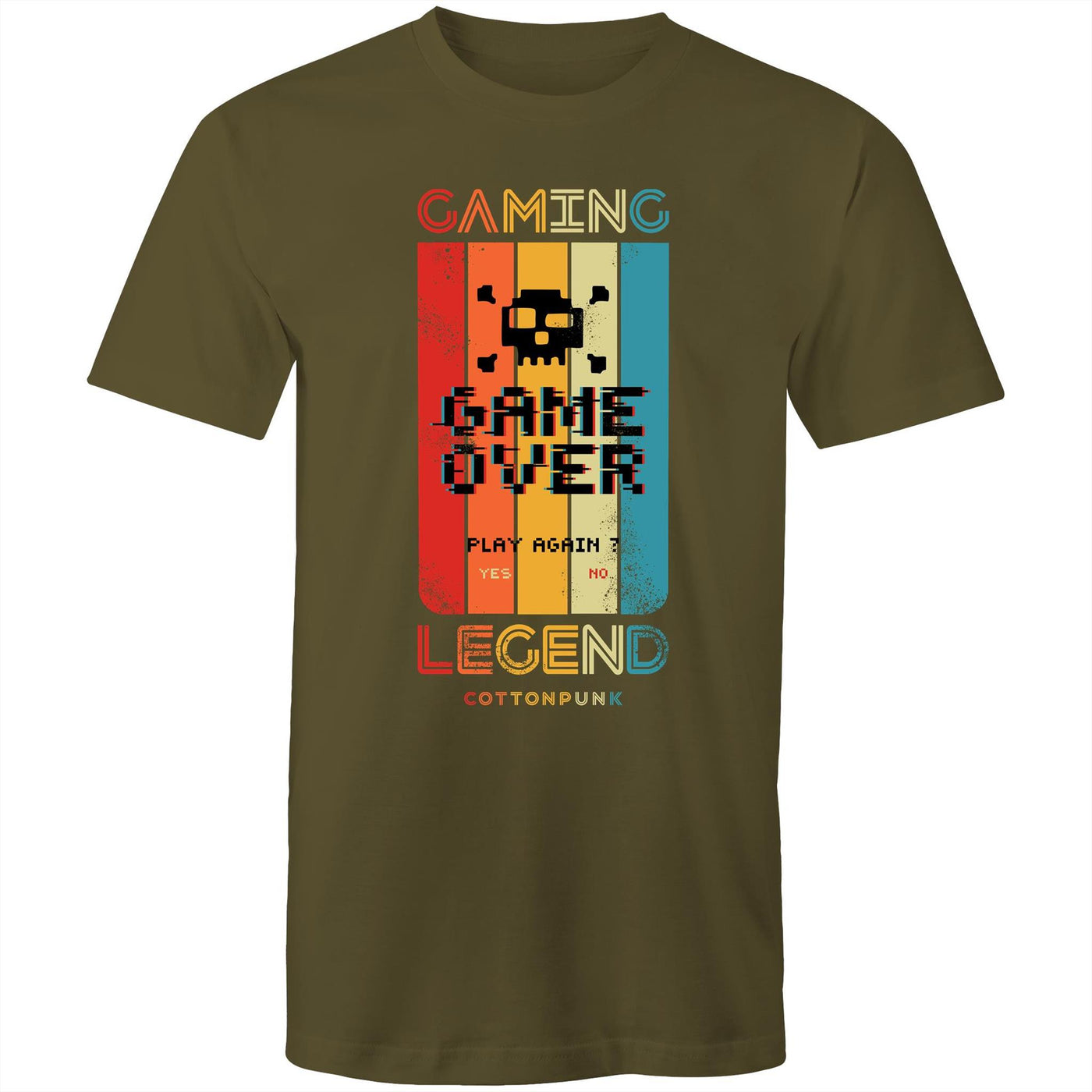 GAMING LEGEND - Mens T-Shirt - FRONT PRINT