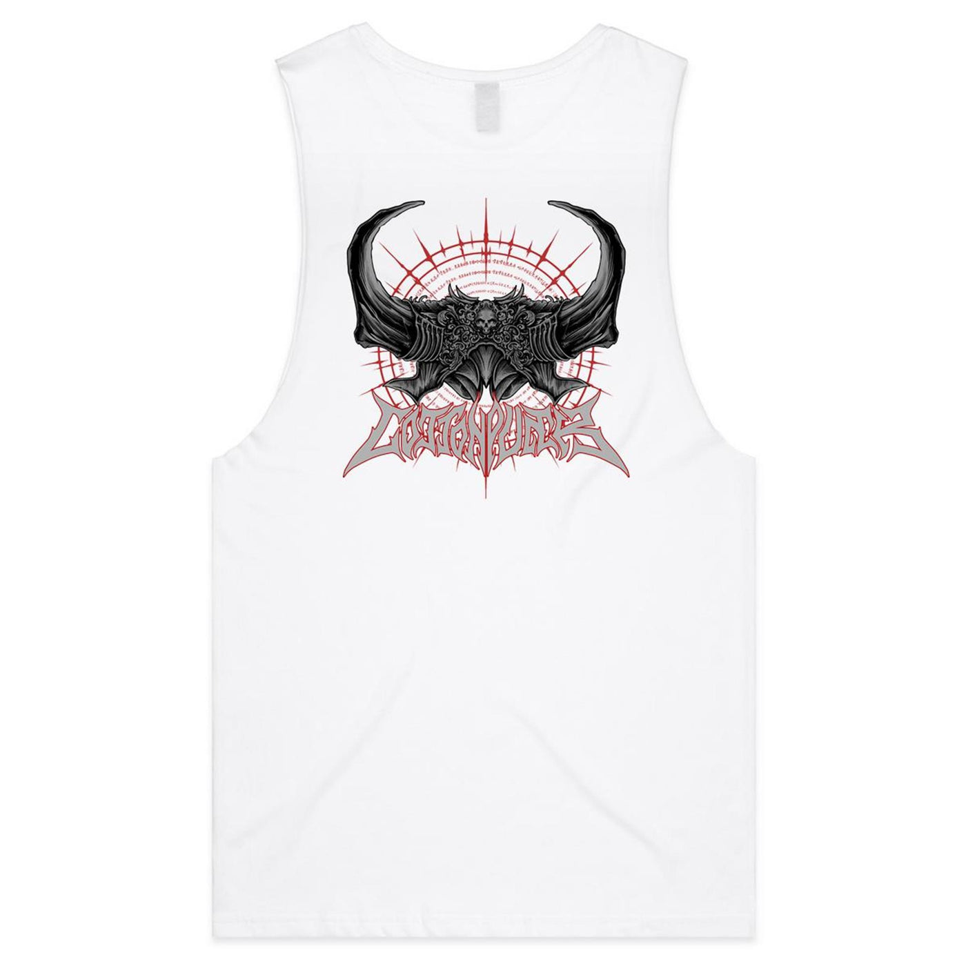 BLACK SPELL - Mens Sleeveless T-Shirt - BACK PRINT