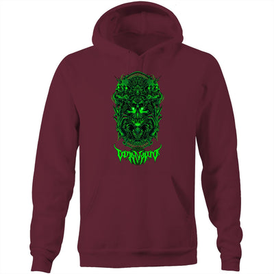 SCREAM IN THE DARK - Mens Pocket Hoodie - FRONT PRINT