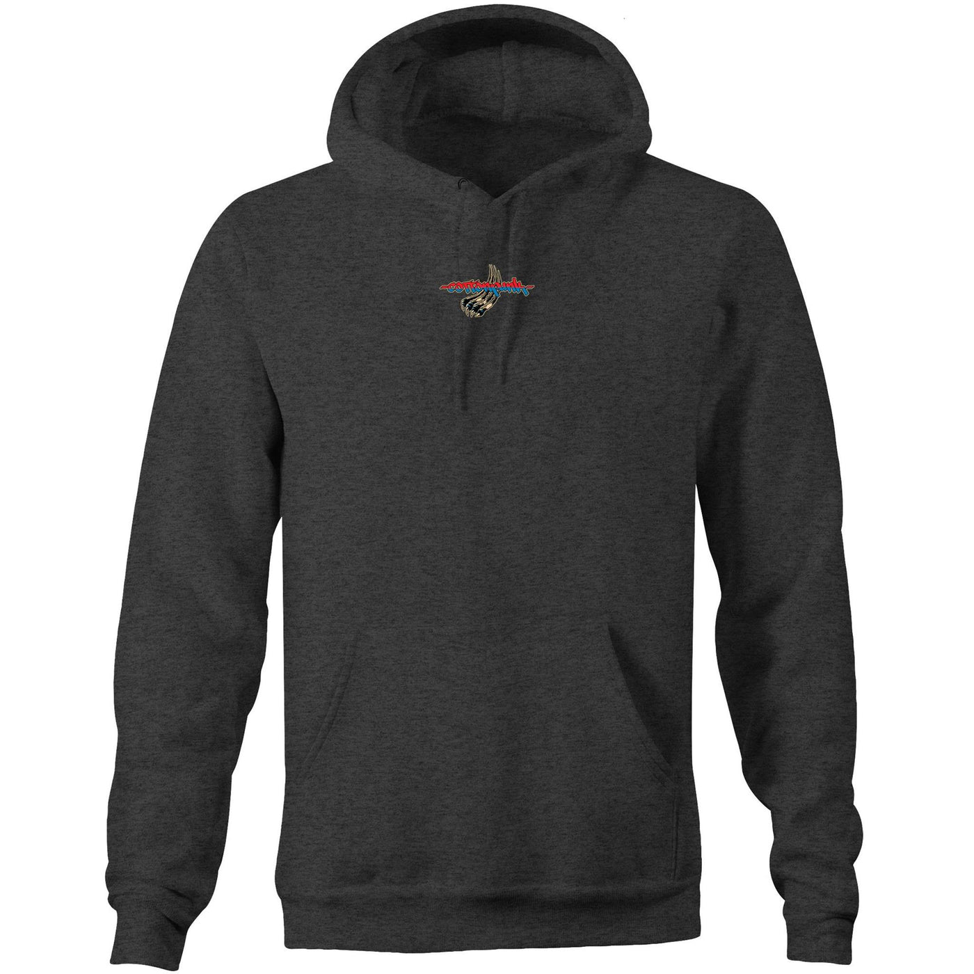 PANTHER (RT) - Mens Pocket Hoodie - BACK PRINT