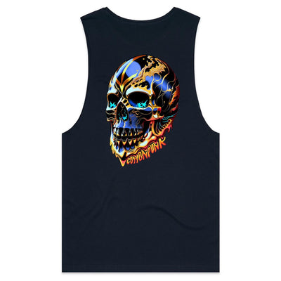 LUCID NIGHTMARE - Mens Sleeveless T-Shirt - BACK PRINT