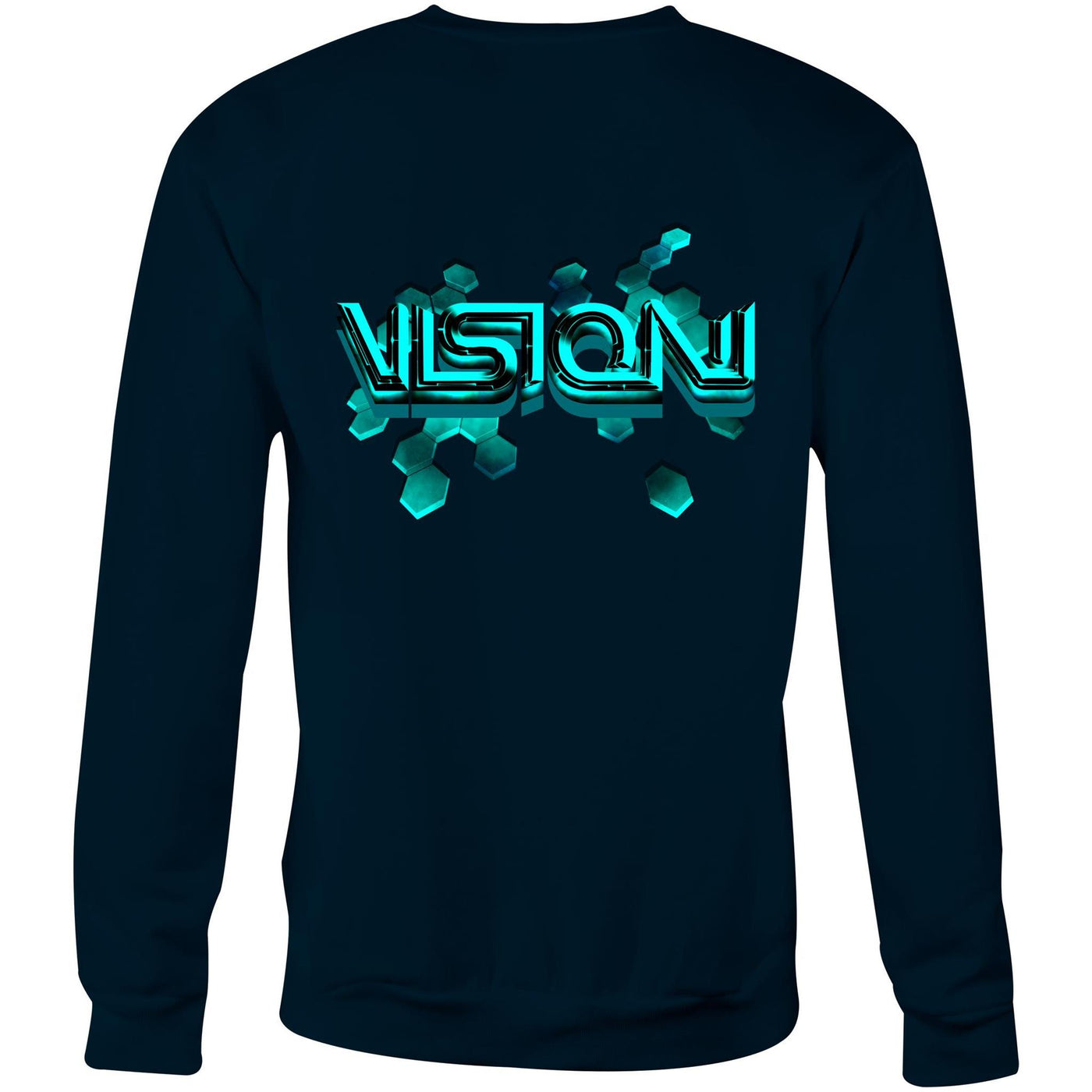 VISION - Mens Sweatshirt - BACK PRINT