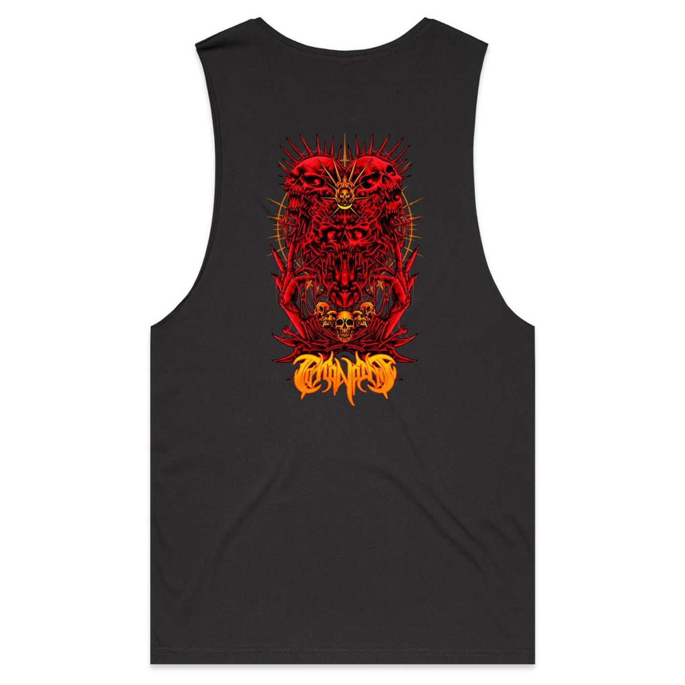 PARANOID III - Mens Sleeveless T-Shirt - BACK PRINT