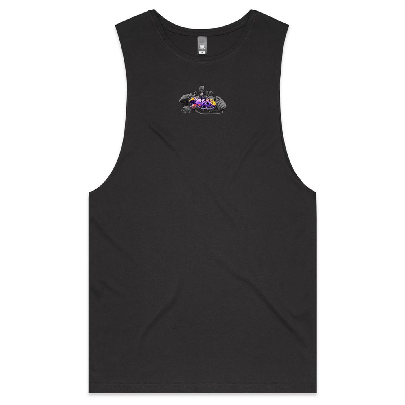 SK8 - Mens Sleeveless T-Shirt - BACK PRINT