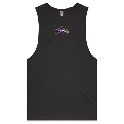 SK8 - Mens Sleeveless T-Shirt - BACK PRINT