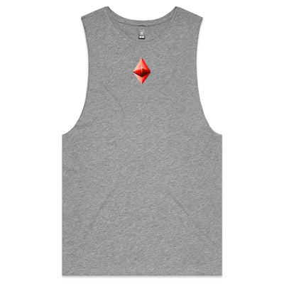 ETHEREUM IV - Mens Sleeveless T-Shirt - BACK PRINT