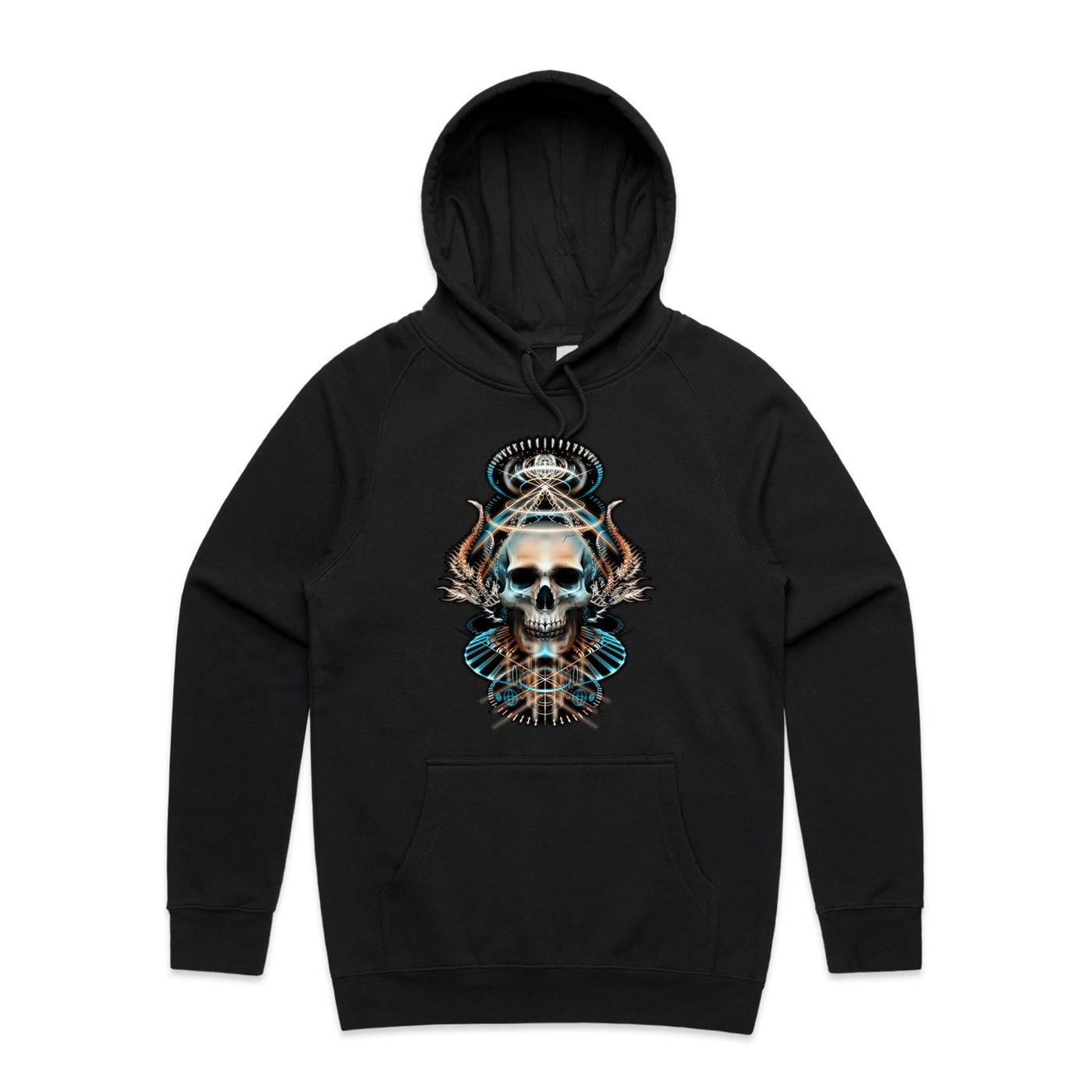 2experiMENTAL - Mens Pocket Hoodie - FRONT PRINT