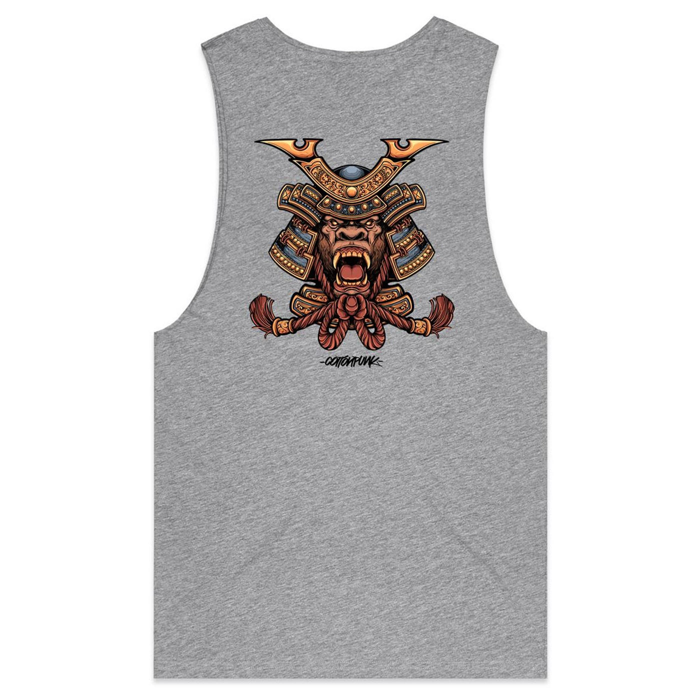 SPIRIT MONKEY - Mens Sleeveless T-Shirt - BACK PRINT