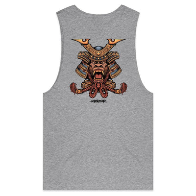 SPIRIT MONKEY - Mens Sleeveless T-Shirt - BACK PRINT