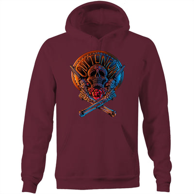 DEAD REDEMPTION - Mens Pocket Hoodie - FRONT PRINT