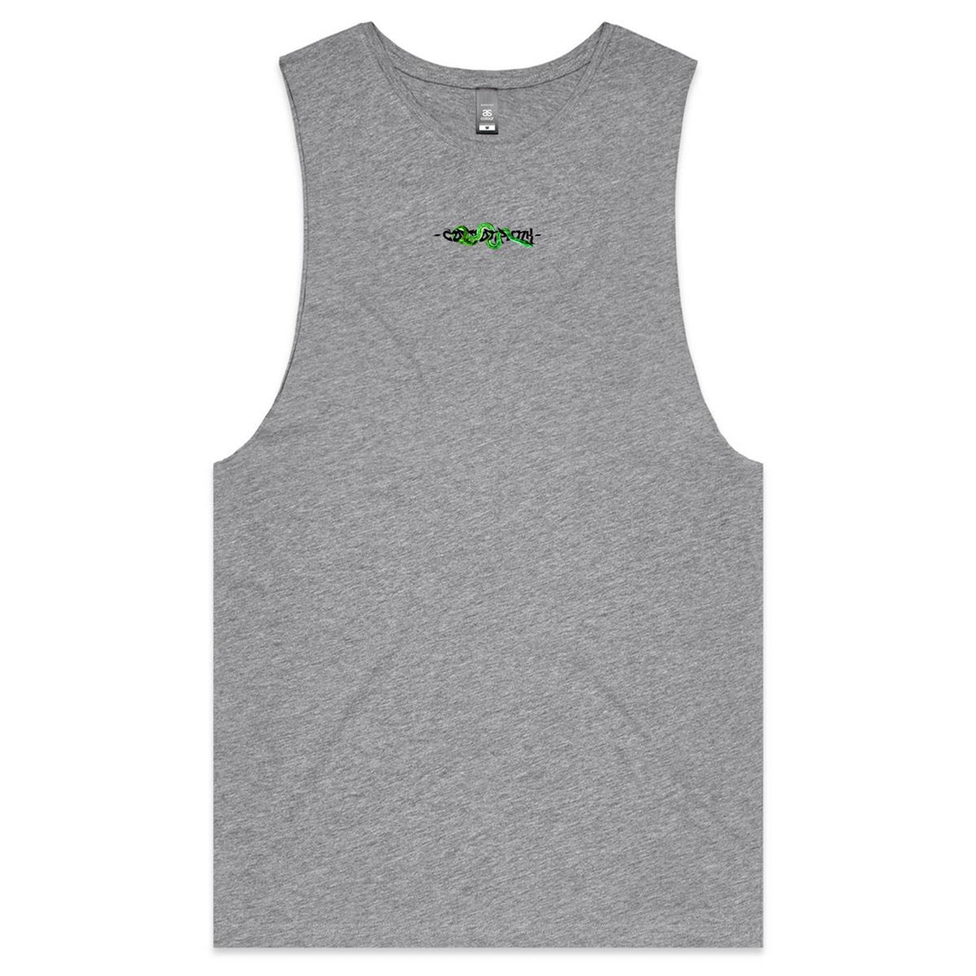 WARRIOR - Mens Sleeveless T-Shirt - BACK PRINT