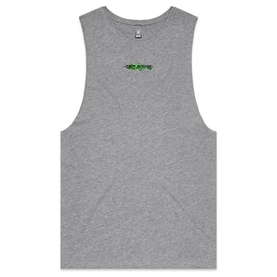 WARRIOR - Mens Sleeveless T-Shirt - BACK PRINT