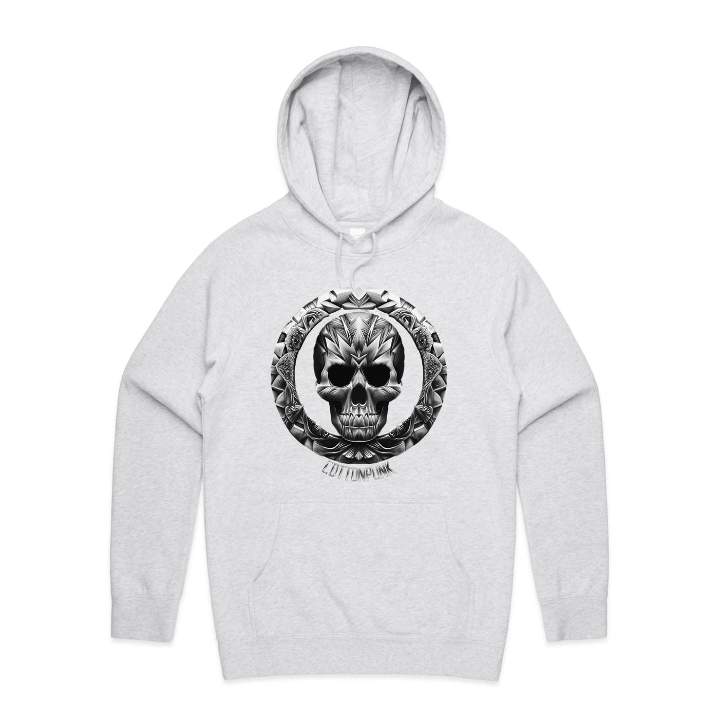 STONE COLD - Mens Pocket Hoodie - FRONT PRINT