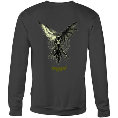 SKULL REAPER - Mens Sweatshirt - BACK PRINT