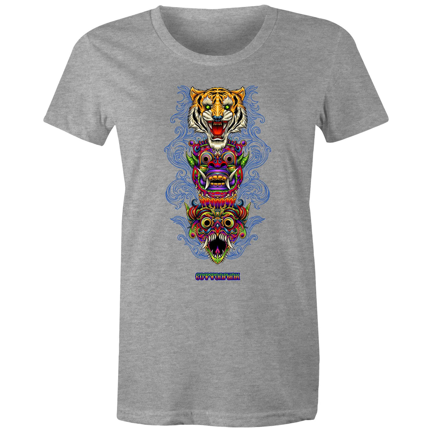 BALI SPIRITS (W) - Womens T-Shirt - FRONT PRINT