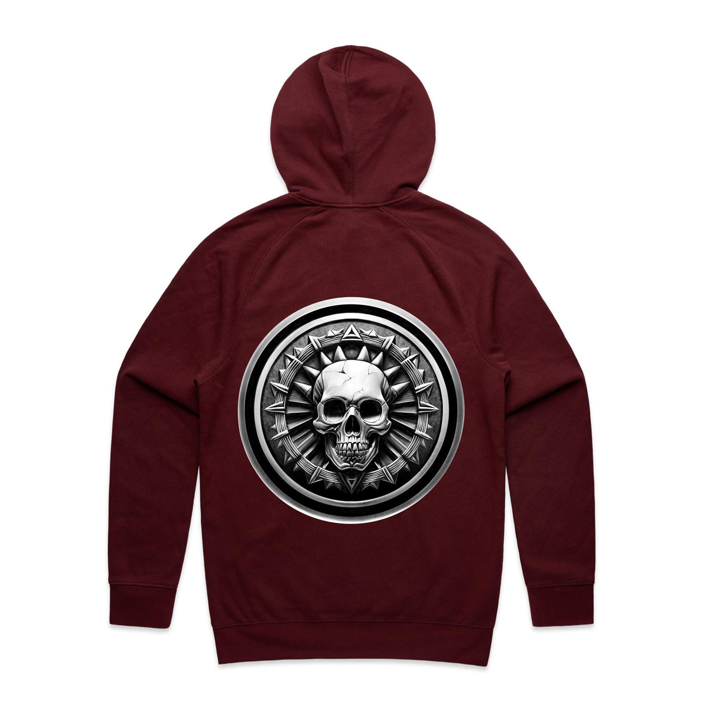 HEAVY METAL - Mens Pocket Hoodie - BACK PRINT