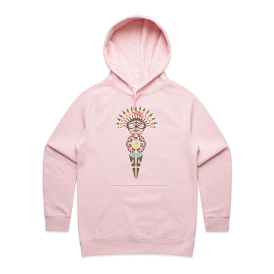 PAINKILLA (W) - Womens Pocket Hoodie - FRONT PRINT