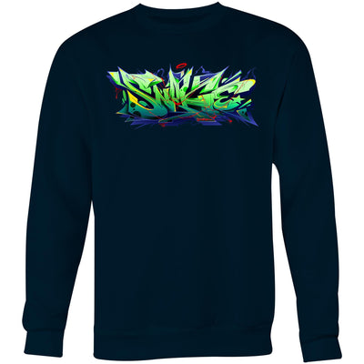 SNAKE (R) - Mens Sweatshirt - FRONT PRINT