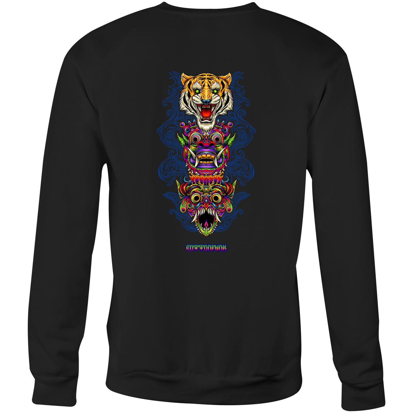 BALI SPIRITS (W) - Womens Sweatshirt - BACK PRINT