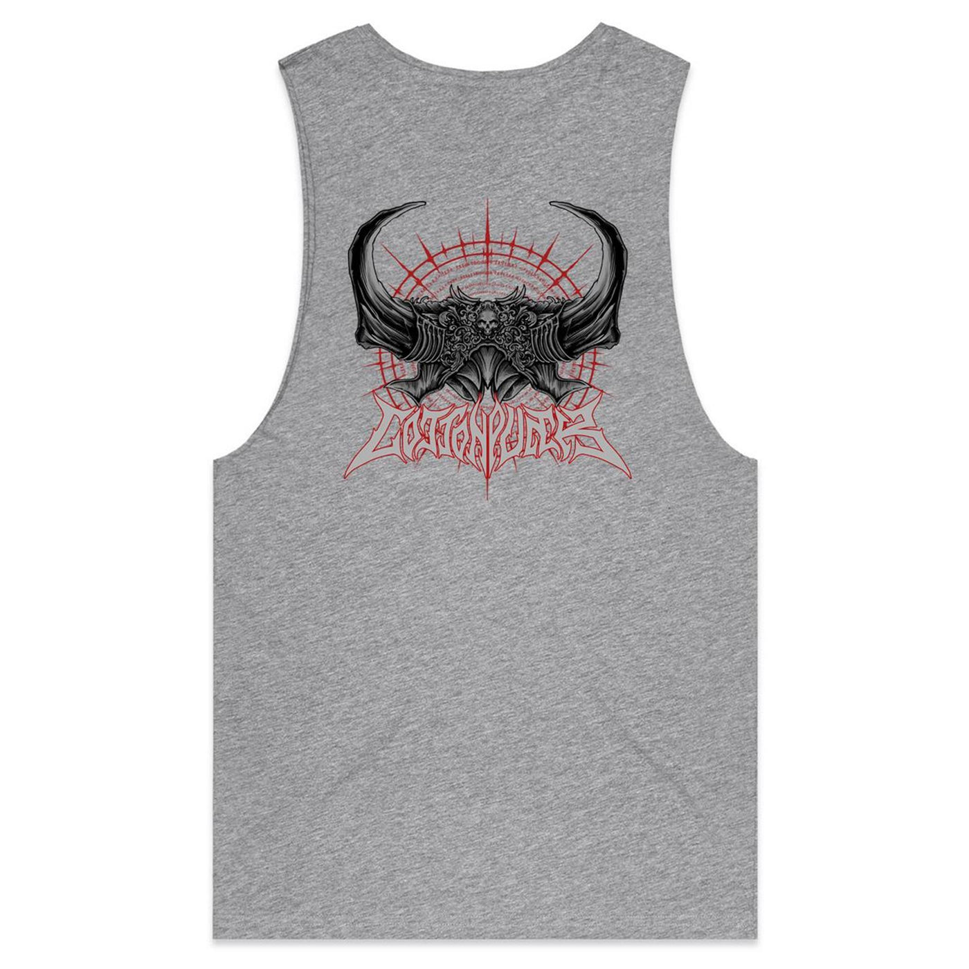 BLACK SPELL - Mens Sleeveless T-Shirt - BACK PRINT