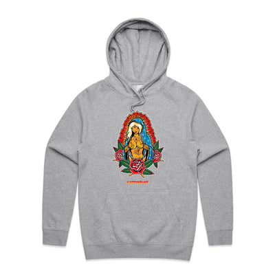 PRAY FOR BETTER TIMES - Mens Pocket Hoodie - FRONT PRINT