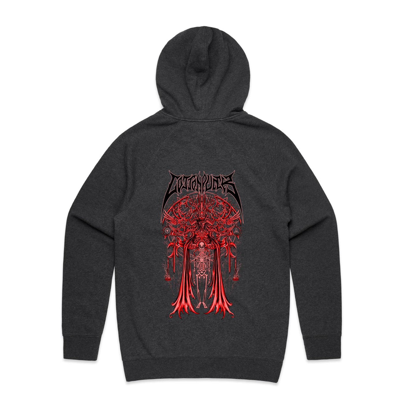 HELLEVATION - Mens Pocket Hoodie - BACK PRINT